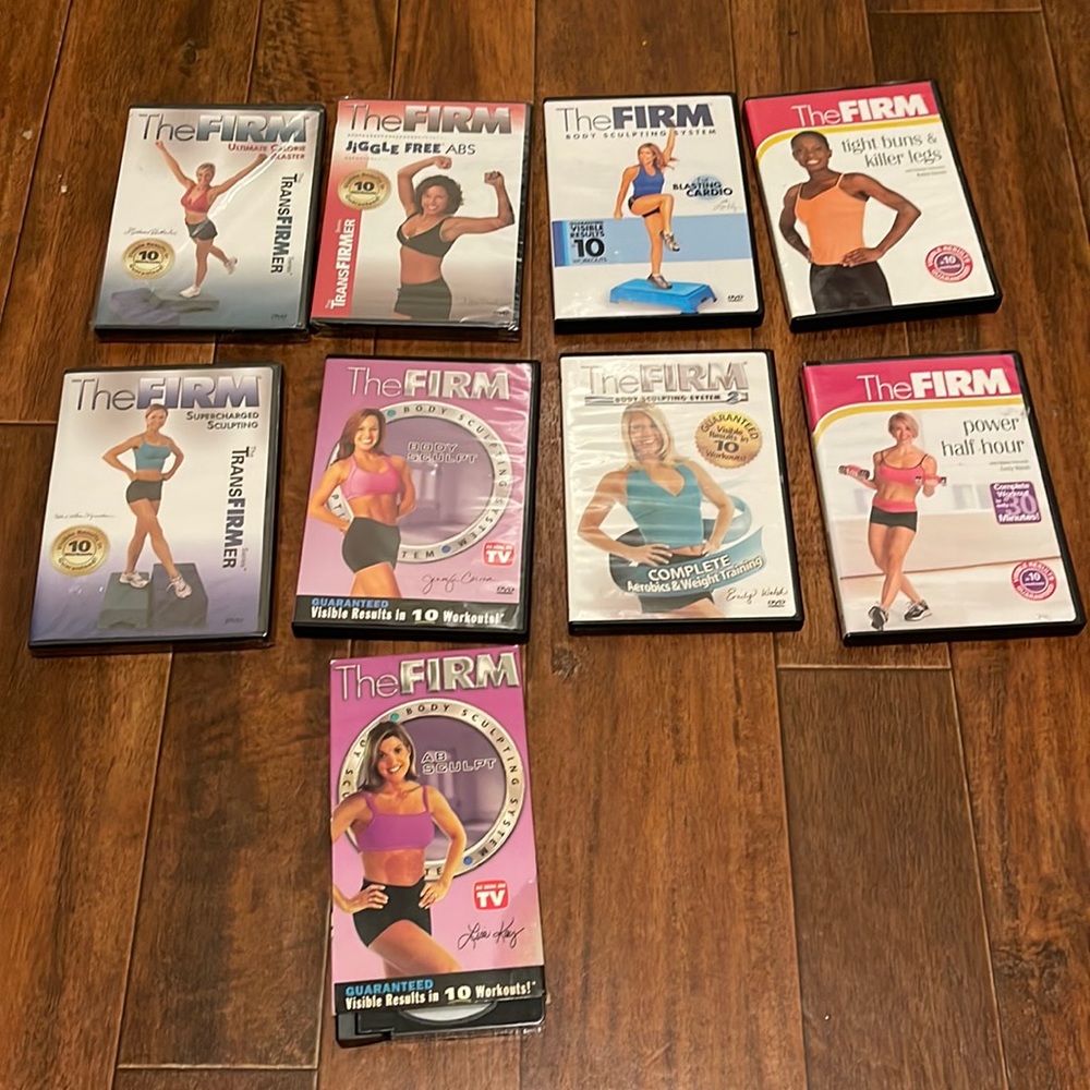 The Firm Workout Bundle - 8 DVDs and 1 VHS